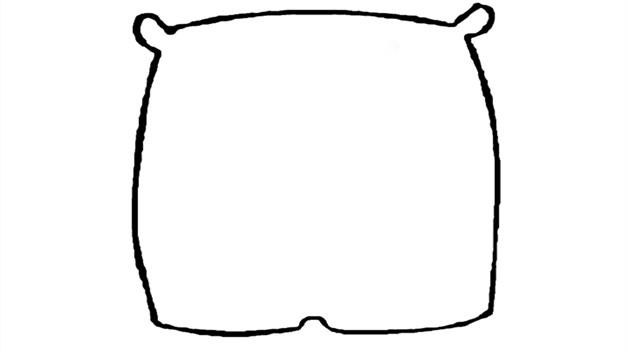 方块熊简笔画怎么画 方块熊简笔画好看