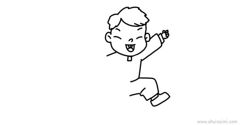 新年儿童画怎么画 新年简笔画步骤