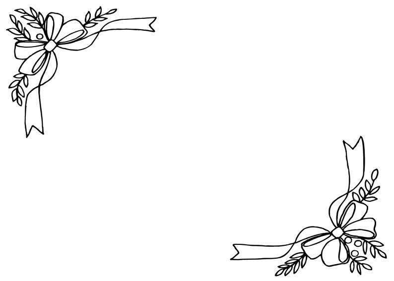 花边简笔画 花边简笔画边框