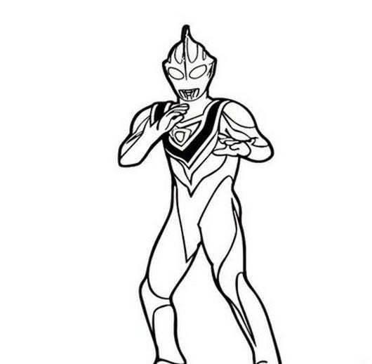 奥特曼的简笔画 奥特曼的简笔画儿童版