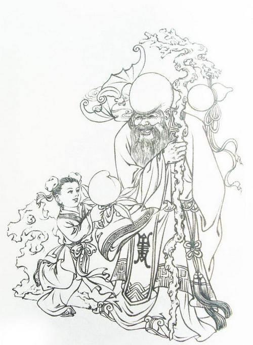 寿星简笔画怎么画好看 寿星简笔画怎么画好看又漂亮