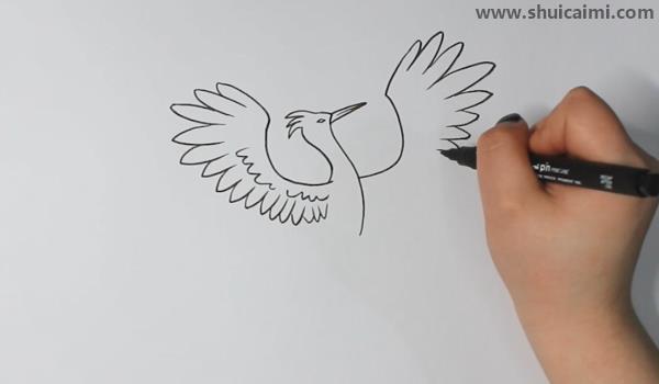 凤凰简笔画怎么画 凤凰简笔画简单