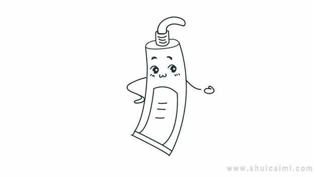 牙膏简笔画怎么画 牙膏简笔画好看