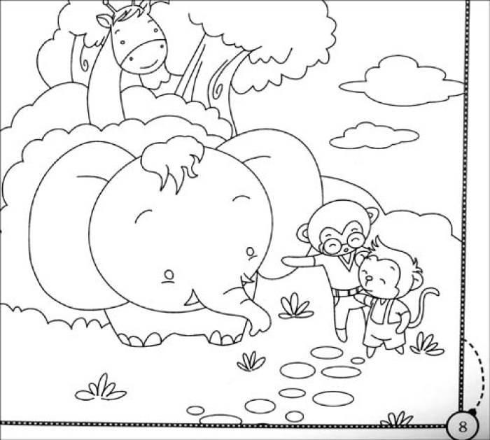 情景简笔画图片大全 情景简笔画图片大全带颜色