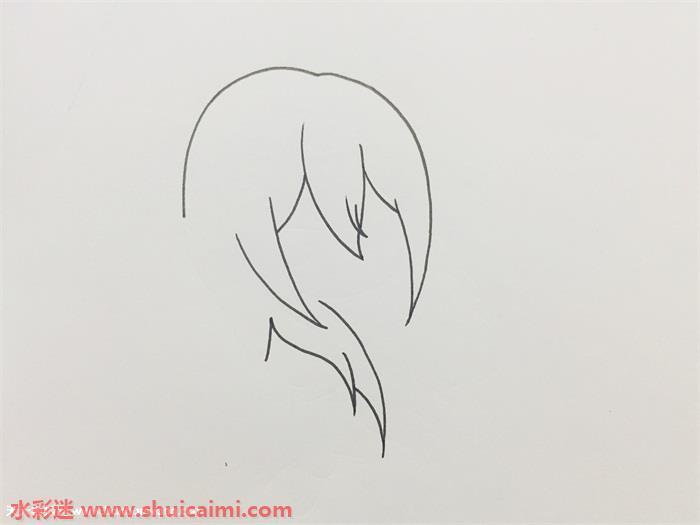 经典好看的李白凤求凰简笔画详细教程