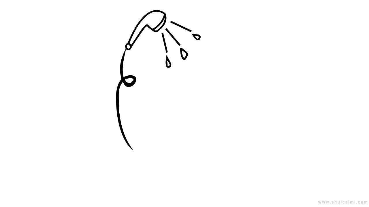 洗澡简笔画怎么画 洗澡简笔画步骤