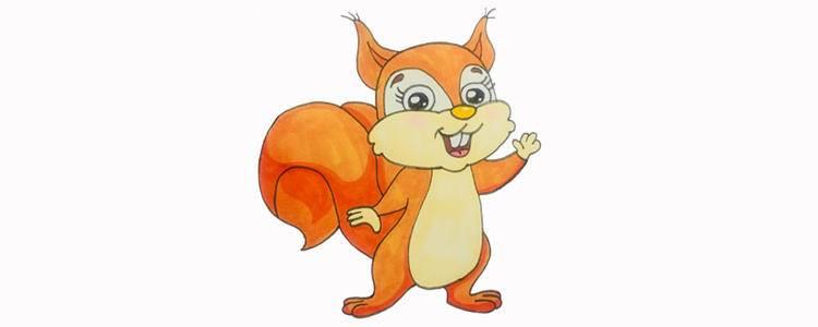 松鼠的简笔画 松鼠的简笔画怎么画