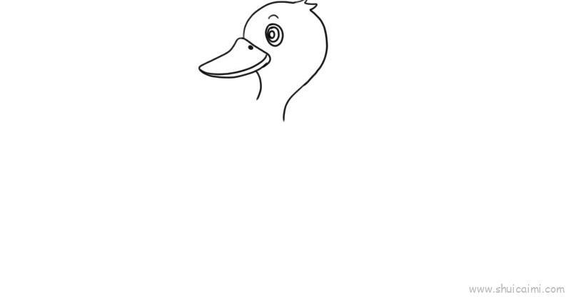 鸭子儿童画怎么画 鸭子简笔画画法