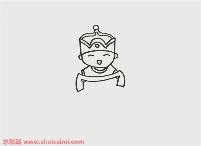 少数民族人物怎么画 少数民族人物简笔画图片大全彩色
