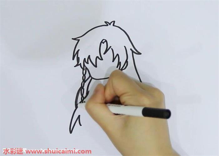花城q版怎么画 花城q版简笔画彩色