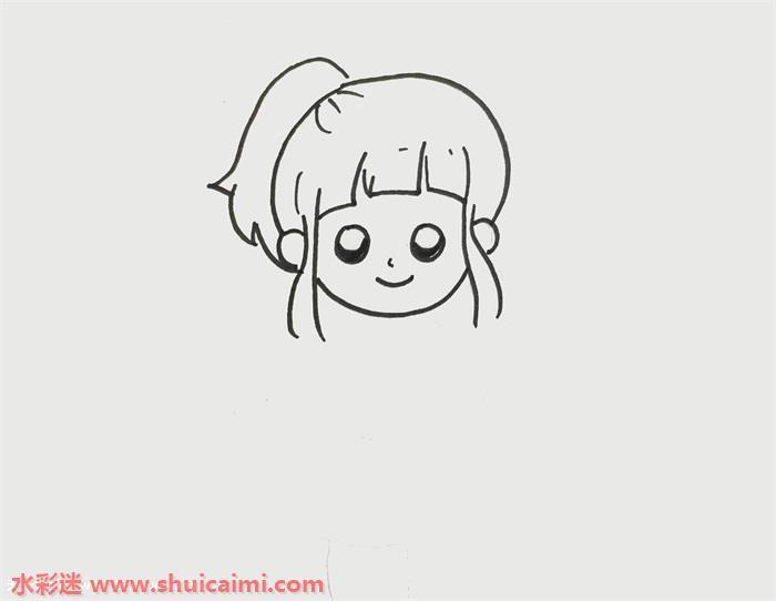 动漫少女怎么画 动漫少女简笔画简单又漂亮