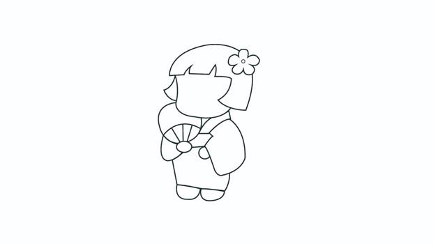 女生的简笔画怎么画 女生简笔画好看
