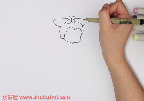 白娘子怎么画 白娘子简笔画简单彩色