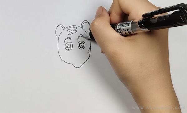 小老虎简笔画怎么画 小老虎简笔画好看