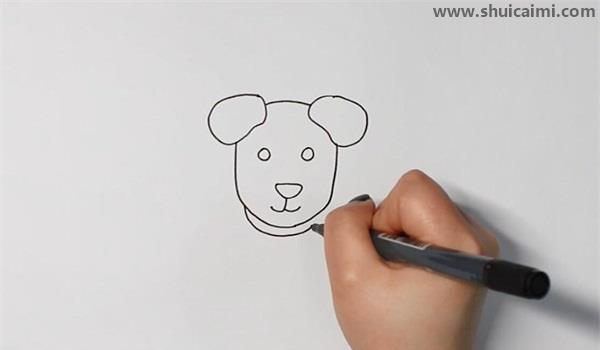 狗简笔画怎么画 狗简笔画顺序