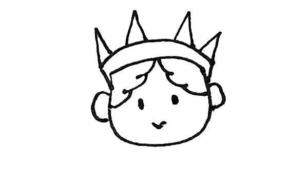 女神简笔画 雅典娜女神简笔画