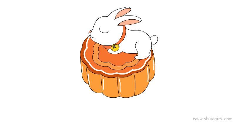 月饼儿童画怎么画 月饼简笔画简单