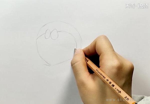 哆啦A梦简笔画怎么画 哆啦A梦简笔画图片大全