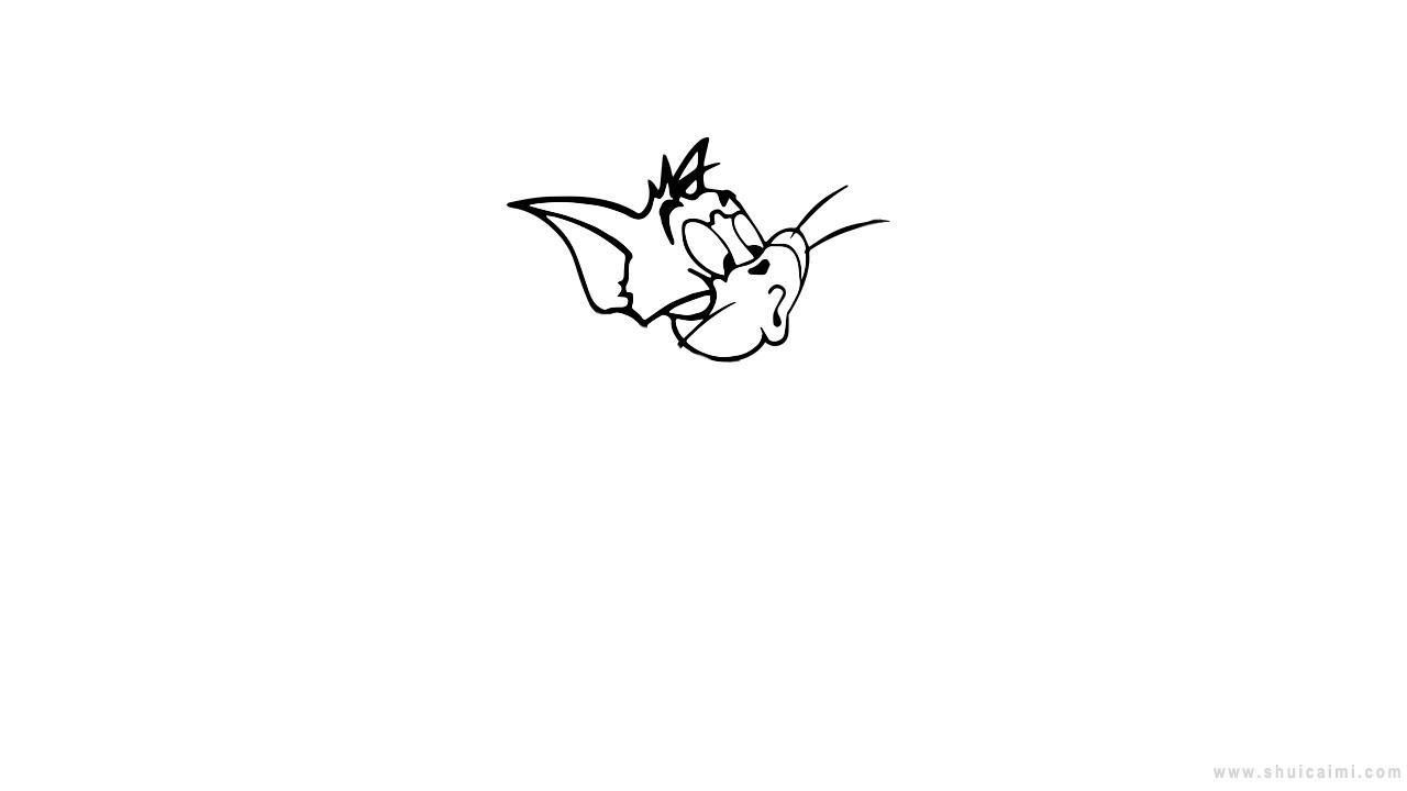 汤姆简笔画怎么画 汤姆简笔画画法