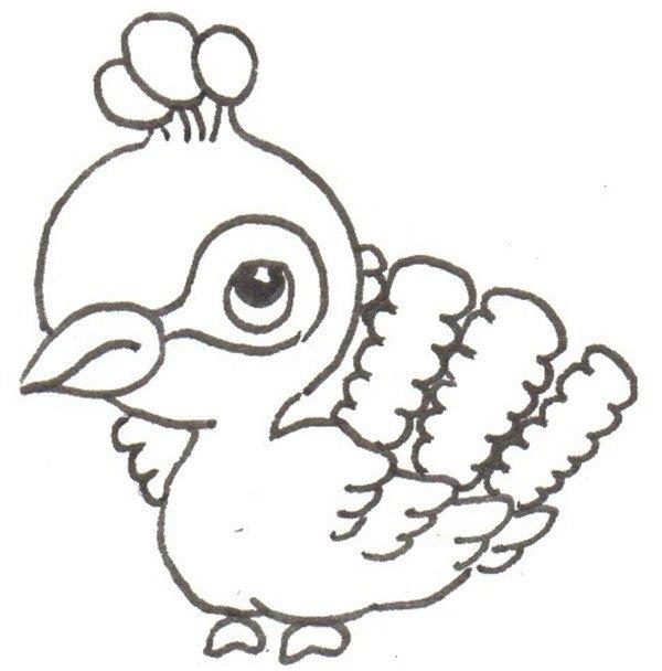 孔雀的简笔画怎么画 孔雀的简笔画简单