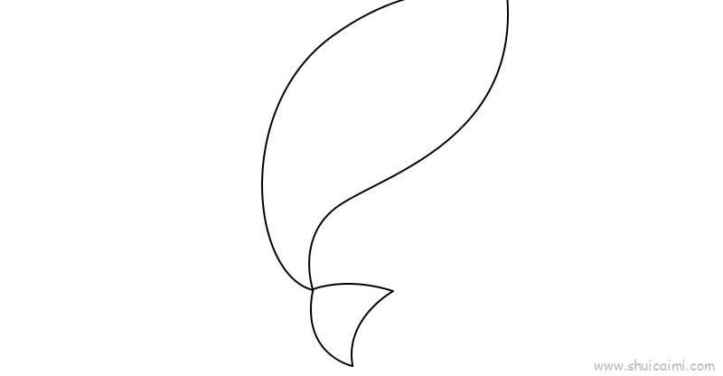 鲨鱼儿童画怎么画 鲨鱼简笔画好看