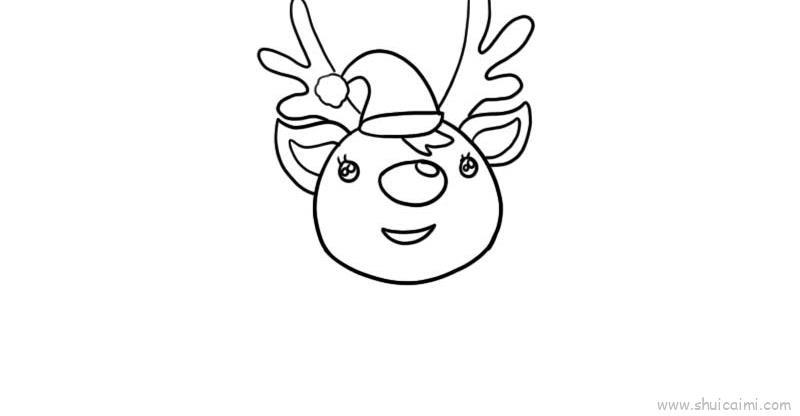 麋鹿儿童画怎么画 麋鹿简笔画简单