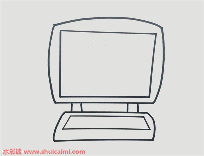 电脑简笔画怎么画彩色