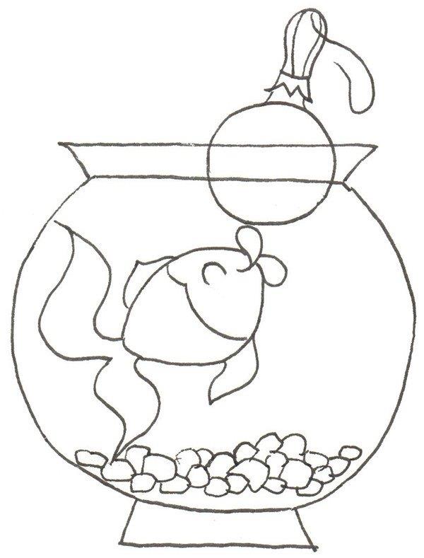 小金鱼的简笔画怎么画 小金鱼的简笔画好看