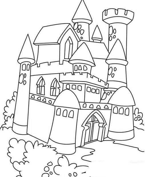 房子简笔画大全图片 幼儿房子简笔画大全图片