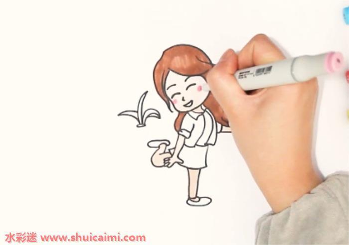 踢毽子怎么画 踢毽子简笔画漂亮卡通