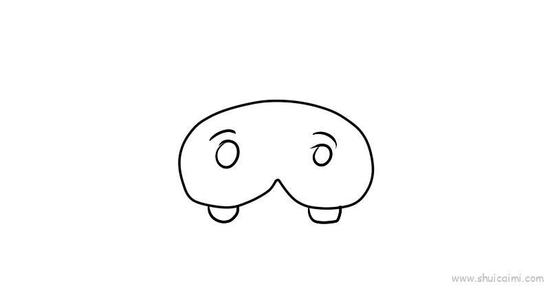河马草,河马草儿童画怎么画 河马草,河马草简笔画图片