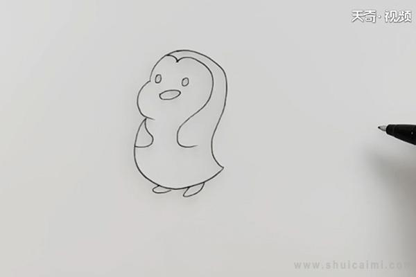 企鹅宝宝简笔画怎么画 企鹅宝宝简笔画顺序