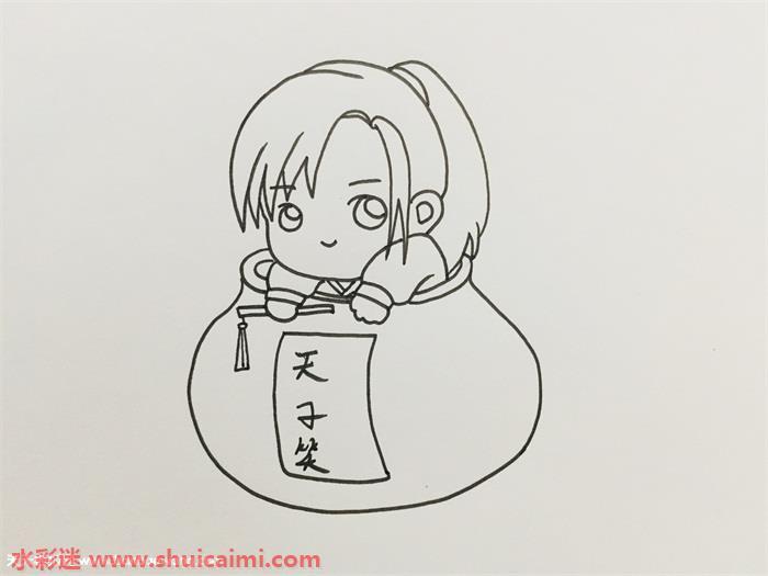 魏无羡怎么画 魏无羡简笔画画法