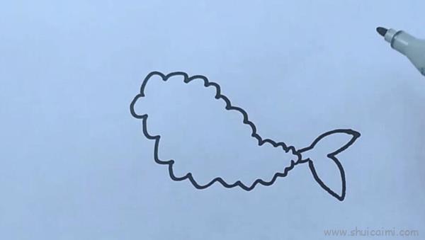 天妇罗儿童画怎么画 天妇罗简笔画图片