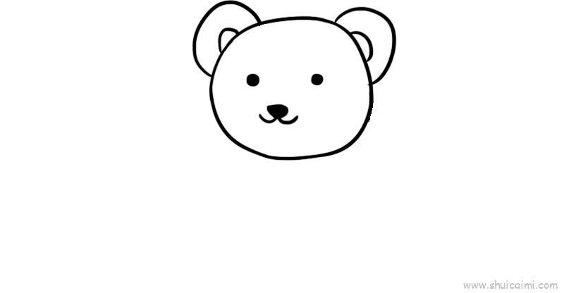 毛绒玩具儿童画怎么画 毛绒玩具简笔画图片