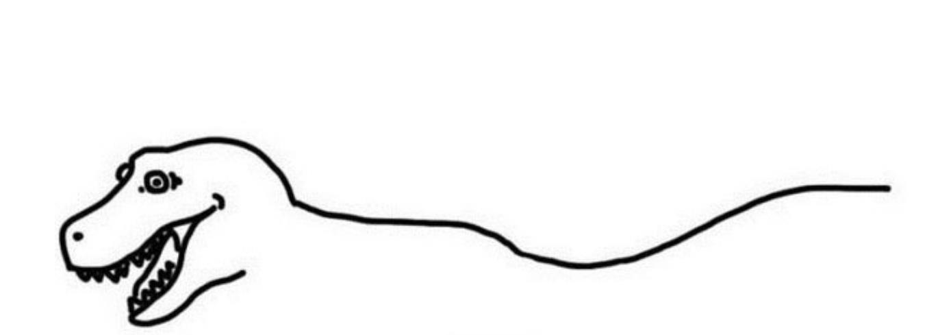 简单好看的恐龙简笔画详细步骤教程