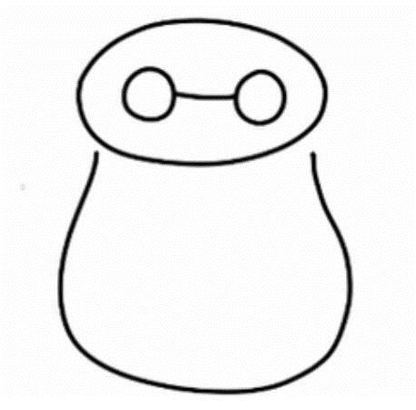 大白简笔画绘画教程 七步就能画成