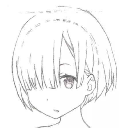 雷姆铅笔画动漫绘画教程