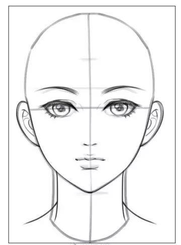 古风人物五官绘画教程书