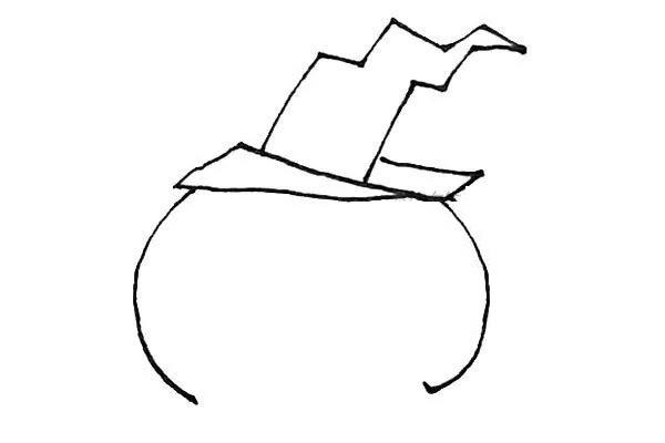 南瓜灯画法简笔画