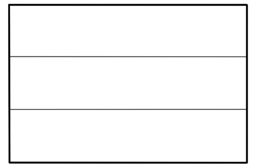 保加利亚国旗简笔画 保加利亚共和国简笔画简单