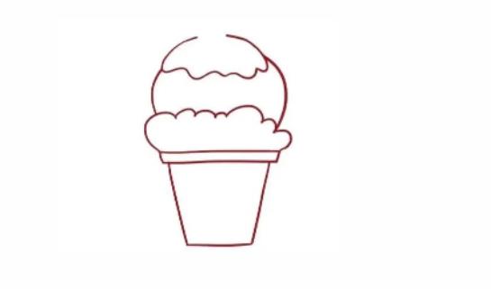 绘画教程|如何画美味的甜筒教程图解