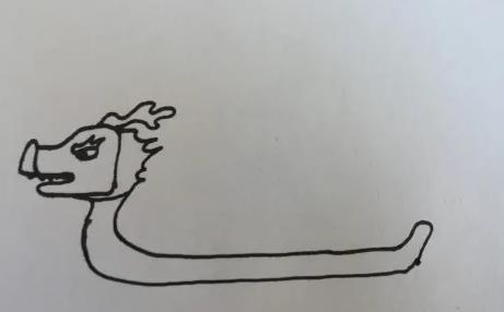 一步一步教你画中国龙舟 龙舟最简单的画法