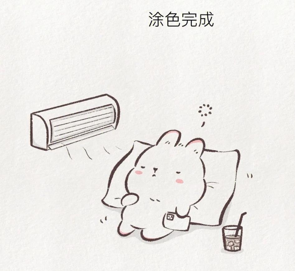 零基础绘画:炎热的天气怎么画简笔画