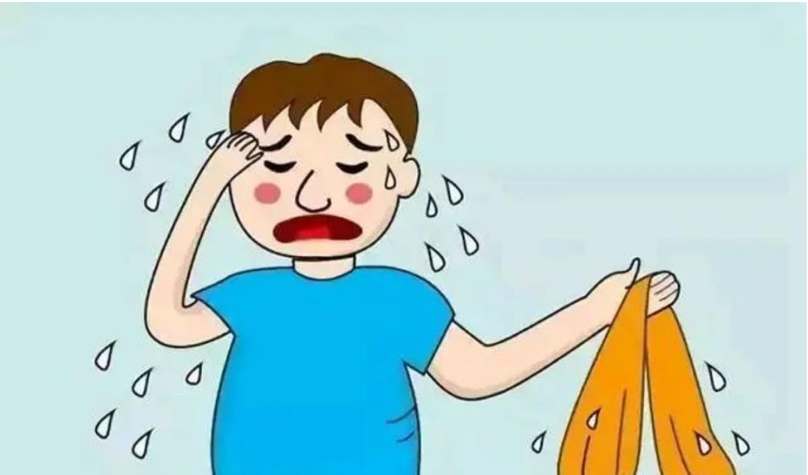 夏天流汗简笔画简单又漂亮