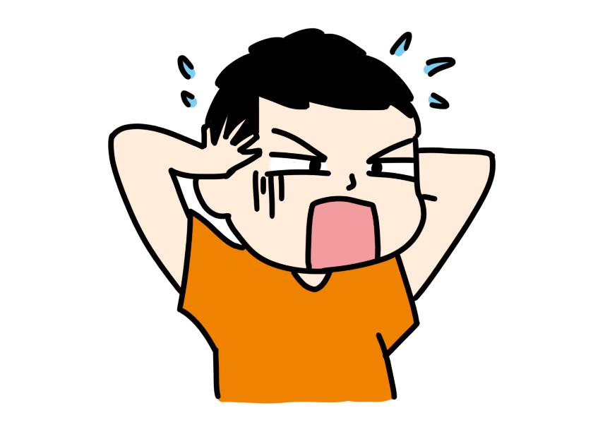 夏天流汗简笔画简单又漂亮