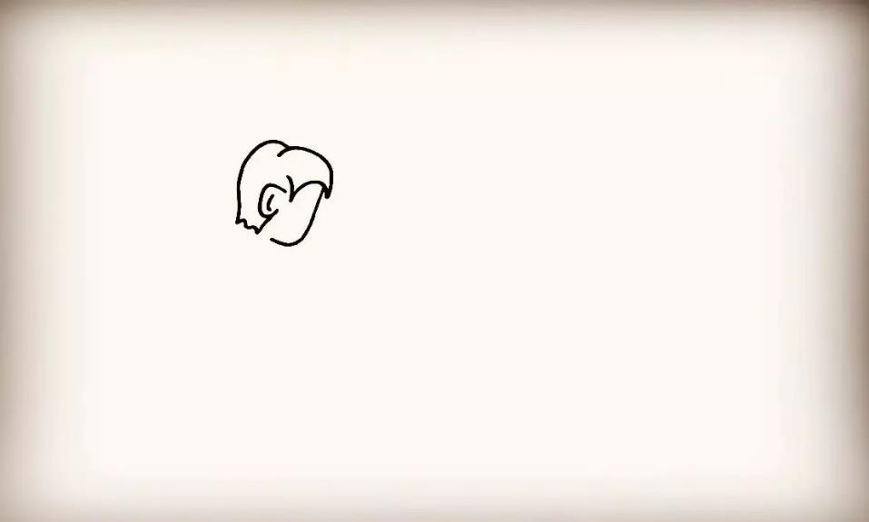 幼儿简笔画爸爸的画法步骤图片