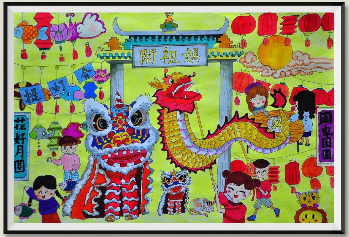 庆祝香港回归简笔画图片简单又漂亮