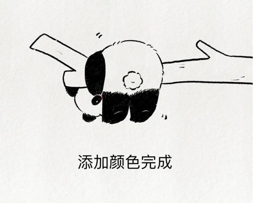 儿童创意绘画:大熊猫怎么画简笔画可爱又简单