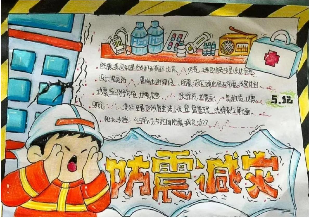 关于假期安全简笔画图片大全